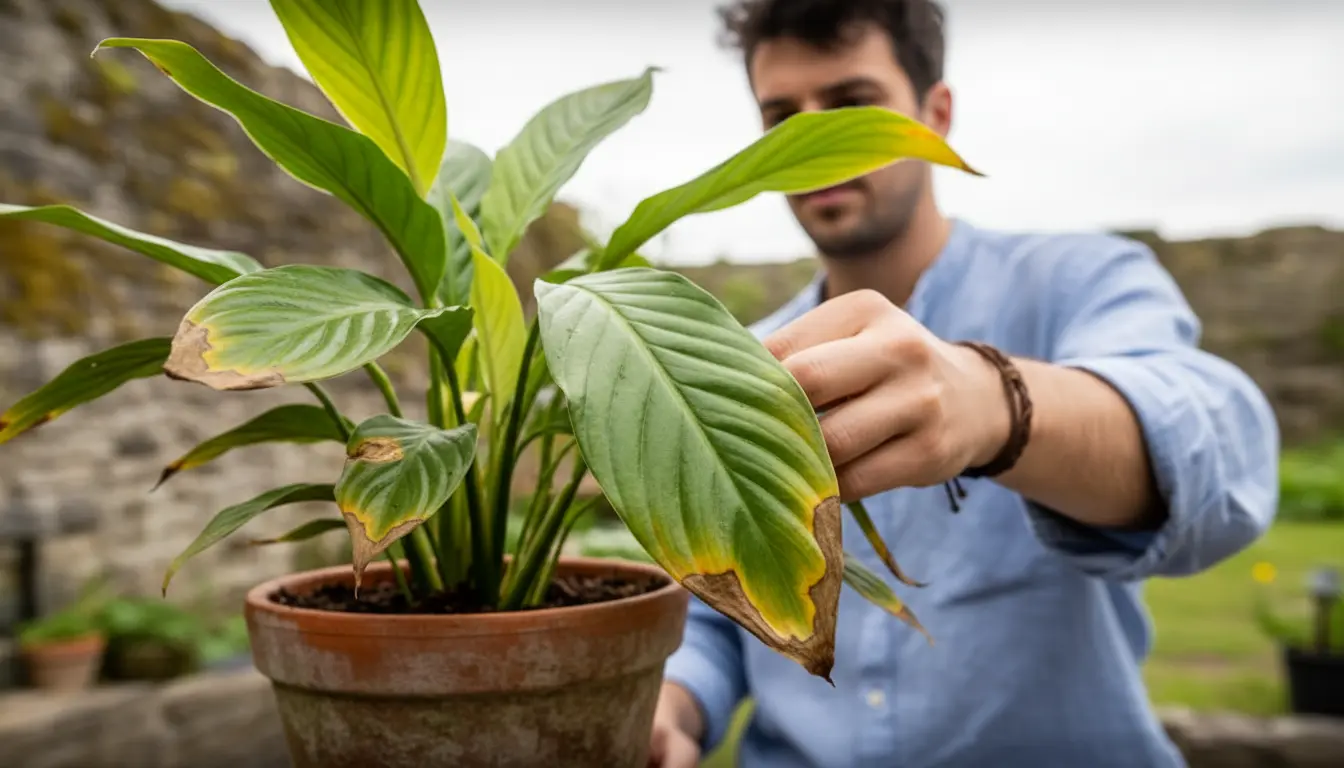 zo krijgt je kamerplant weer groene bladpunten